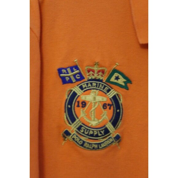 Polo Ralph Lauren Big Pony Marine Supply Sailing Crest Polo Shirt Size XXL - Picture 5 of 8